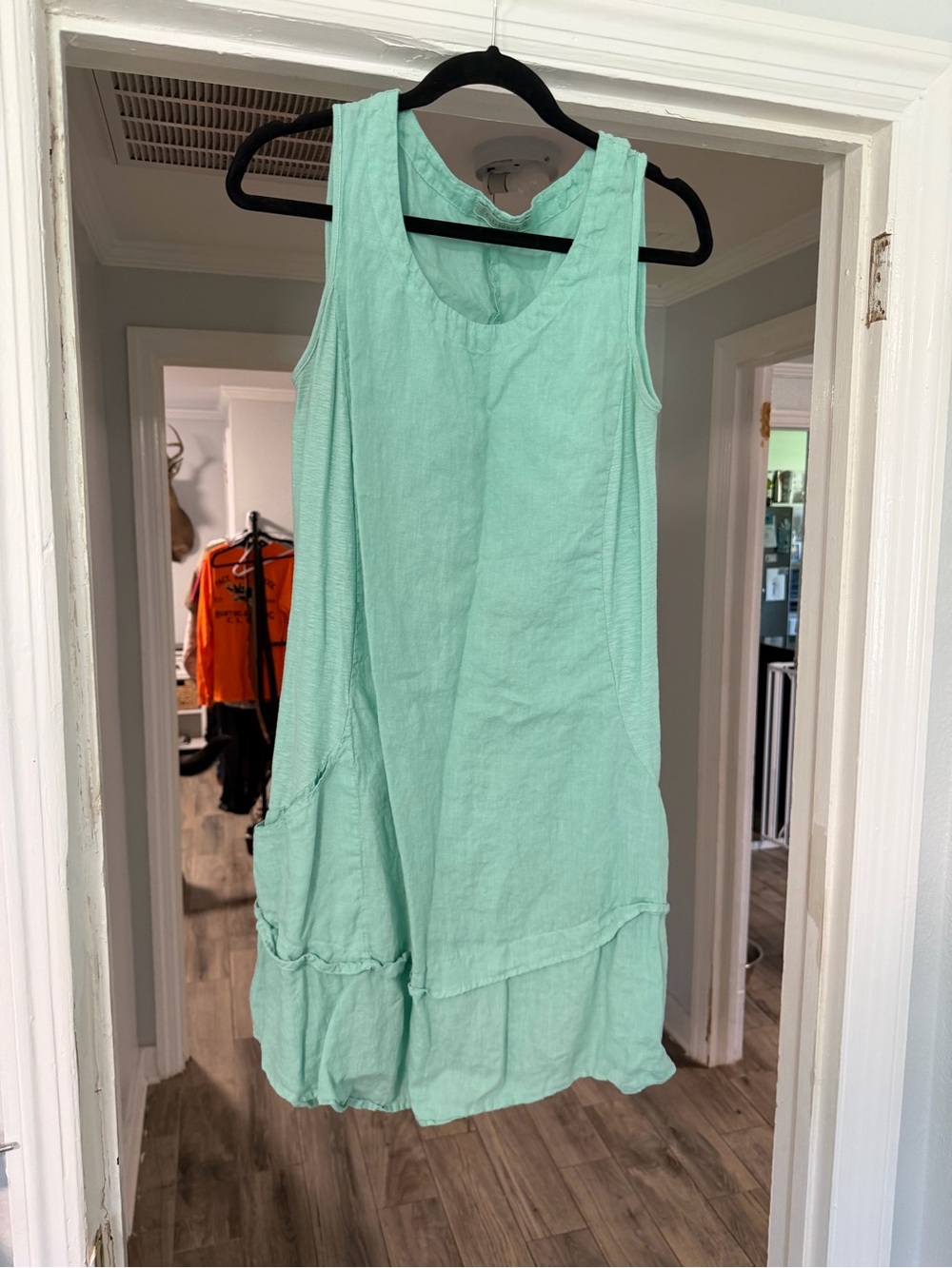 cut loose Mint Green Sleeveless Mini Dress